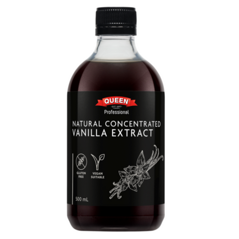 NATURAL CONCENTRATED VANILLA EXTRACT by QUEENS 500ml
