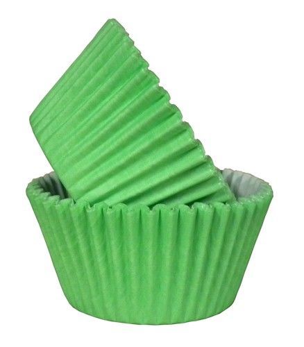 #550 GREEN PAPER CUPCAKE CASES