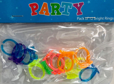 BRIGHT RING FAVOURS 12pk