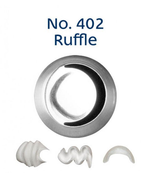 #402 RUFFLE PIPING NOZZLE stainless steel