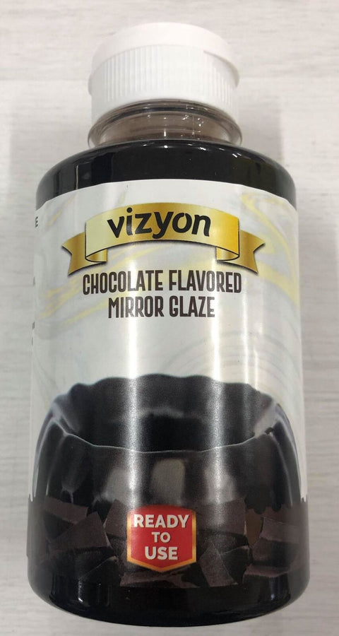 CHOCOLATE FLAVOURED MIRROR GLAZE 500g READY TO USE