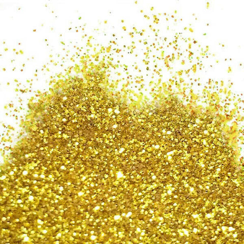 GOLD FLITTER GLITTER - NON TOXIC 10ml