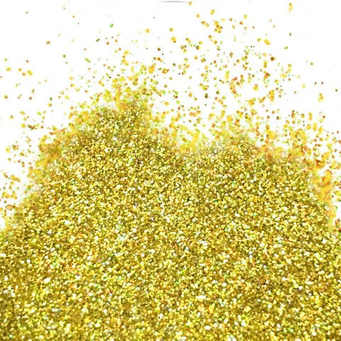 GOLD HOLOGRAM FLITTER GLITTER - NON TOXIC 50ml