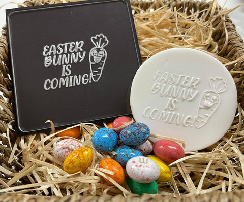 EASTER BUNNY IS COMING - RAISE IT UP COOKIE STAMP