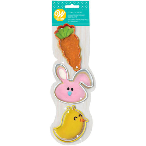 EASTER METAL COOKIE CUTTER SET of 3 by WILTON