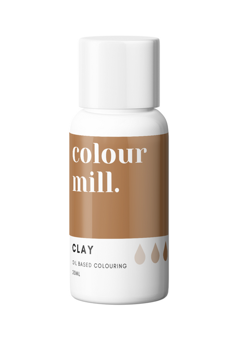 CLAY COLOUR MILL OIL BASED COLOURING 20ml