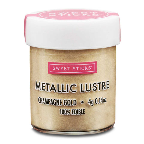 CHAMPAGNE GOLD LUSTRE DUST 4g by SWEET STICKS
