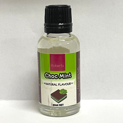 CHOC MINT NATURAL FLAVOUR by ROBERTS 30ml