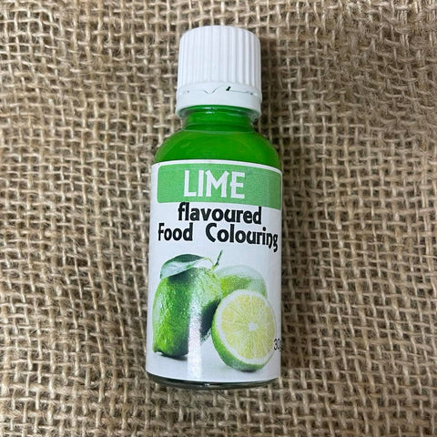 LIME FLAVOURED FOOD COLOURING 30g