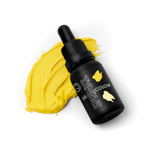CHICK YELLOW GEL COLOUR 15ML by SPRINKS