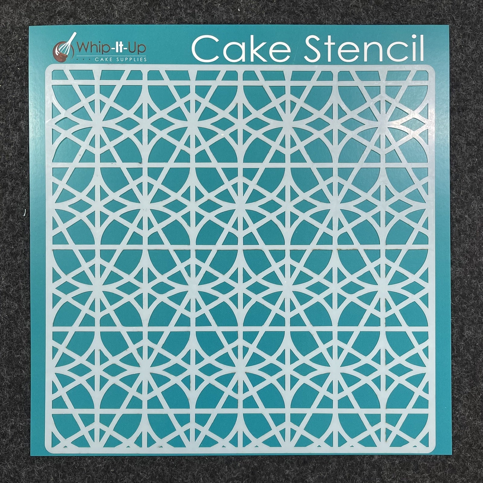GEOMETRIC CAKE STENCIL Whip It Up Cake Supplies