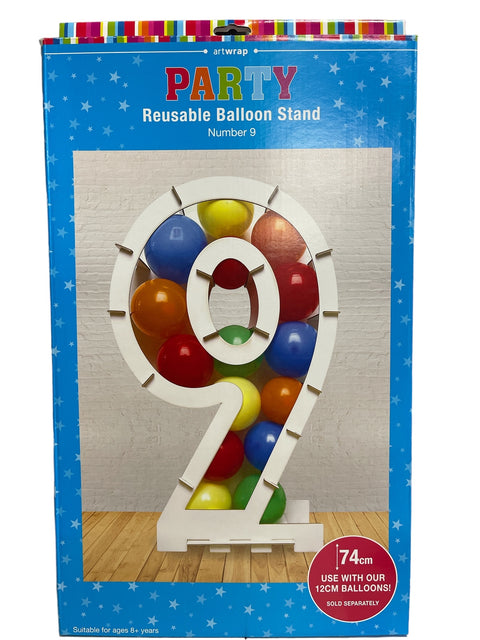 BALLOON #9 NUMBER STAND