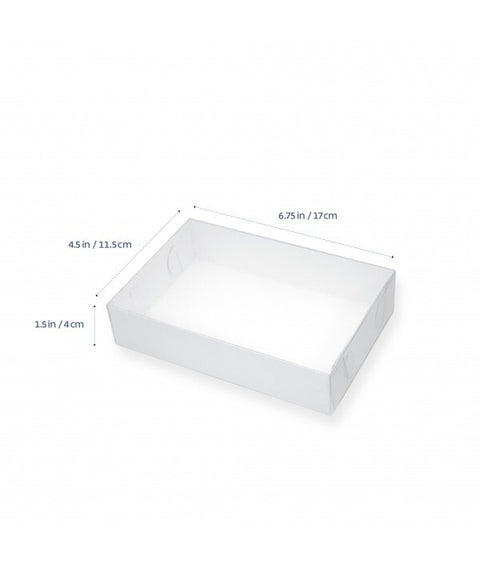 COOKIE BOX 17.5 X 11.5cm CLEAR LID by LOYAL