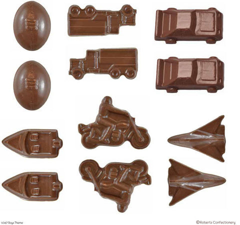 BOYS THEMES CHOCOLATE MOULD