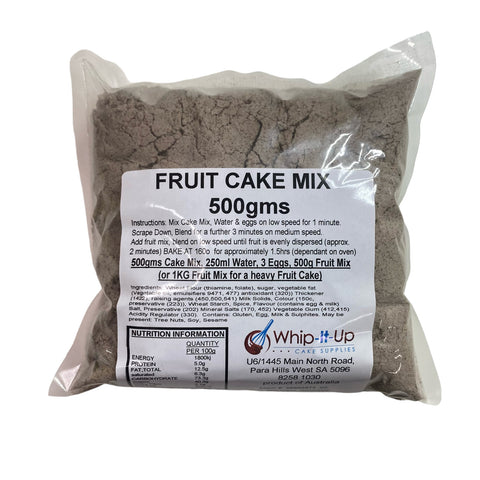 FRUIT CAKE MIX - 500GMS