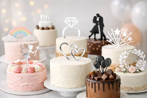 12 Acrylic Cake Topper Ideas for Any Celebration