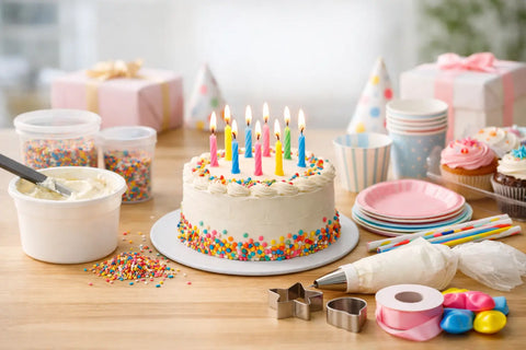 Last Minute Birthday Cake Supplies That Save the Day