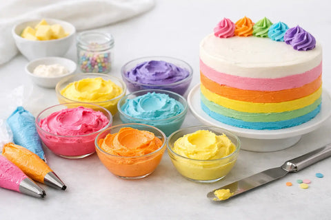 Buttercream Colour Guide for Bright, Clean Cakes
