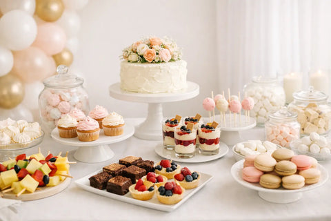 How to Create the Perfect Cake & Treats Table for Your Next Celebration