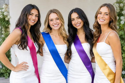Custom Event Sashes That Make Photos Pop