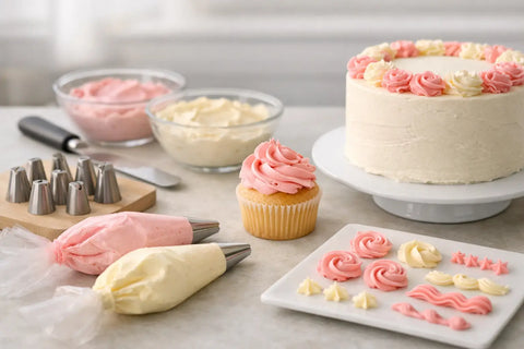Beginner Buttercream Piping Guide