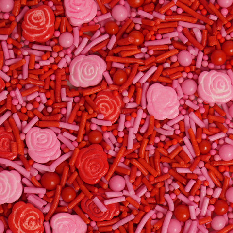 LA VIE EN ROSE SPRINKLES VALENTINES 70g by SPRINKS - Whip It Up Cake Supplies