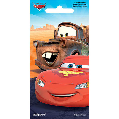 CARS JUMBO STICKER - Whip It Up Cake Supplies