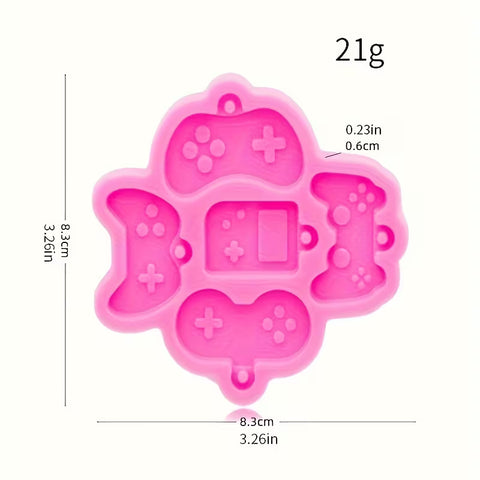 GAME CONTROLLER SILICONE MOULD x 5 designs