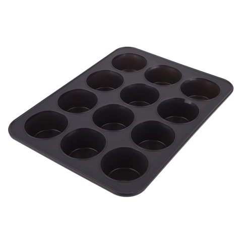 SILICONE 12 CUP MUFFIN PAN - Whip It Up Cake Supplies
