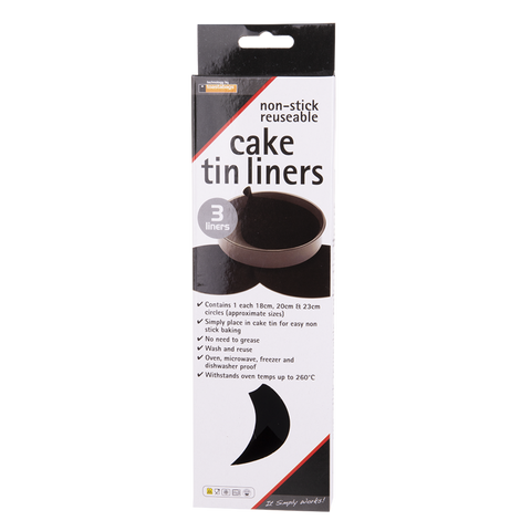 REUSABLE CAKE PAN LINERS x 3 - Whip It Up Cake Supplies