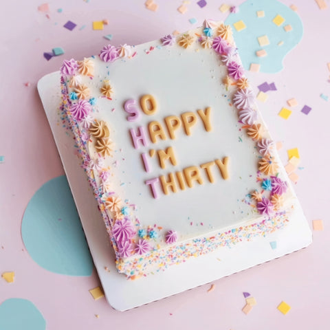 ALPHABET & NUMBER CUTTER SET 40pc - Whip It Up Cake Supplies