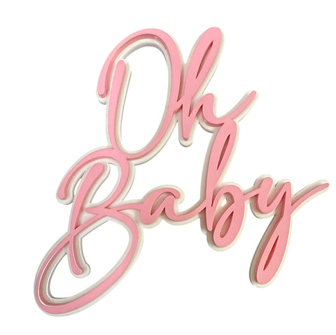 Oh baby cake topper
Pink oh baby cake topper
Cake topper
Acrylic cake topper