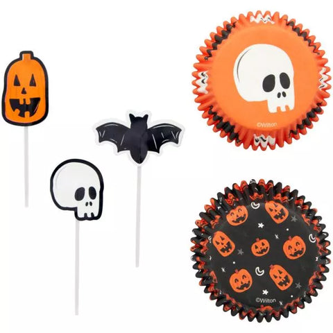 HALLOWEEN ICONS CUPCAKE KIT 48 PACK