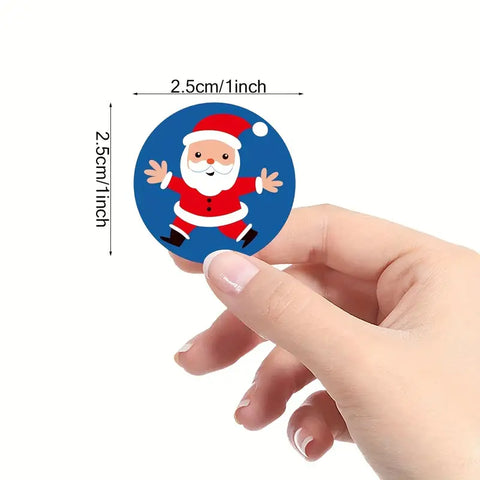 CHRISTMAS VARIETY STICKERS 500 pack