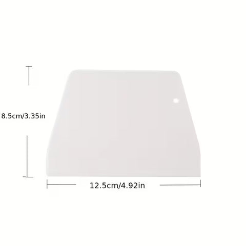 PLASTIC SCRAPER 12.5cm wide - Whip It Up Cake Supplies