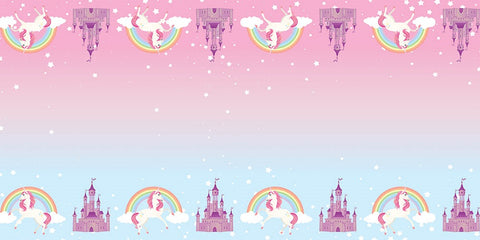 UNICORN TABLE RUNNER 1.8m long - Whip It Up Cake Supplies