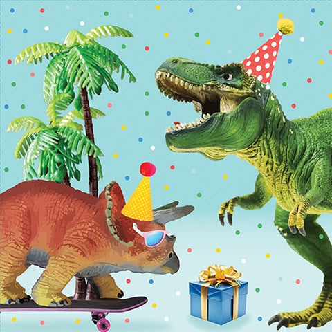 DINOSAUR LUNCH NAPKINS 20pk - Whip It Up Cake Supplies