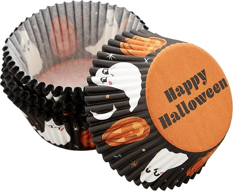 HAPPY HALLOWEEN CUPCAKE CASES 75 pack