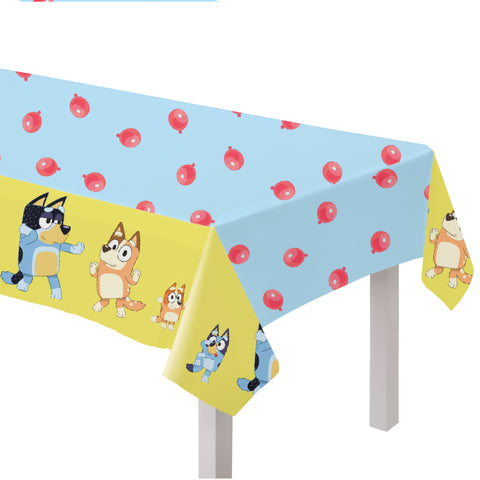 BLUEY PAPER TABLE COVER 137cm x 274cm - Whip It Up Cake Supplies