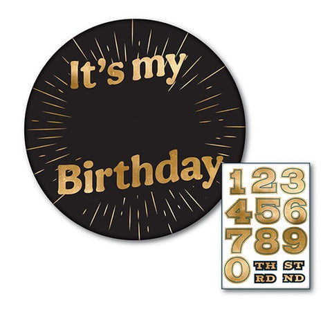 FORMAL ADD-AN-AGE BADGE 10cm - Whip It Up Cake Supplies