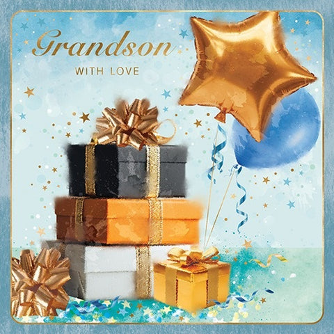 BIRTHDAY CARD GRANDSON