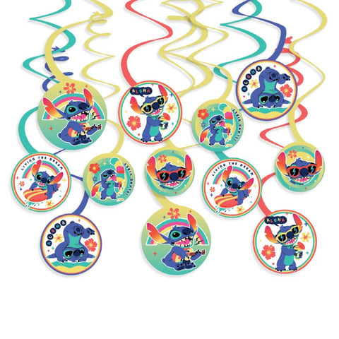 LILO & STITCH DECORATIONS
LILO & STITCH SPIRAL DECORATIONS
LILO & STITCH PARTY