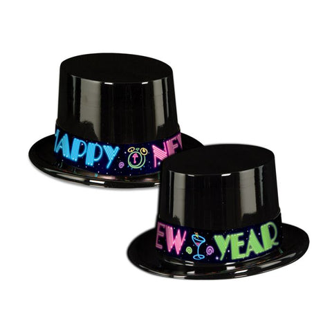 HAPPY NEW YEAR NEON HAT - Whip It Up Cake Supplies