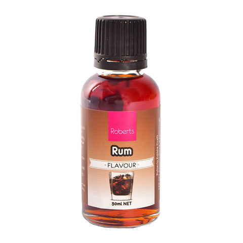 RUM LIQUEUR FLAVOUR 30ml - Whip It Up Cake Supplies