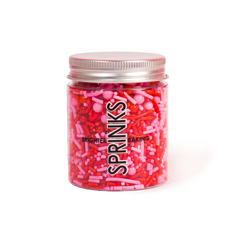 LA VIE EN ROSE SPRINKLES VALENTINES 70g by SPRINKS - Whip It Up Cake Supplies