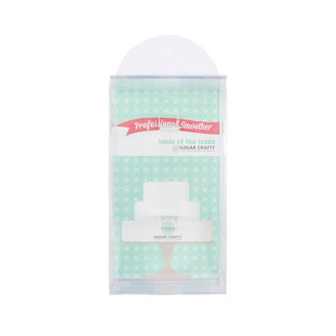 CLEAR ACRYLIC SMOOTHER 23cm x 13cm - Whip It Up Cake Supplies