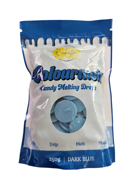 BLUE CANDY MELT 250g by BAKETTE - Whip It Up Cake Supplies