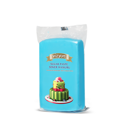 BLUE FONDANT 250g by VIZYON - Whip It Up Cake Supplies