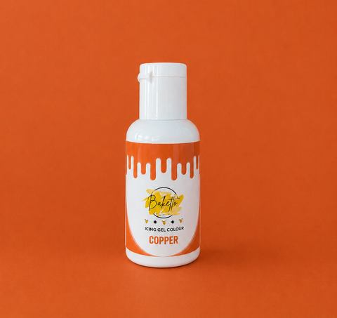 COPPER GEL COLOUR 20g BY BAKETTE