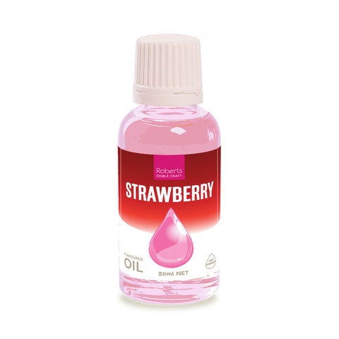 STRAWBERRY OIL 30ml BY ROBERTS - Whip It Up Cake Supplies